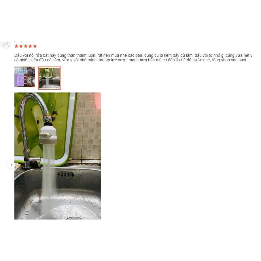 ĐẦU VÒI NỐI RỬA BÁT TĂNG ÁP XOAY 360 ĐỘ CỰC MẠNH