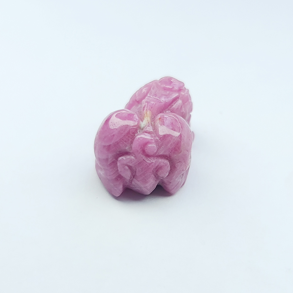 Mặt Dây Chuyền Hình Tỳ Hưu Đá Ruby - Mx - Hợp Mệnh Hoả, Thổ