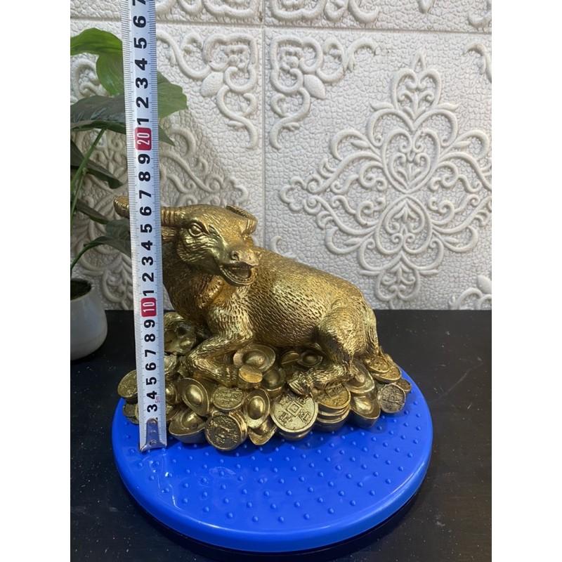 Tượng đồng trâu kim tiền