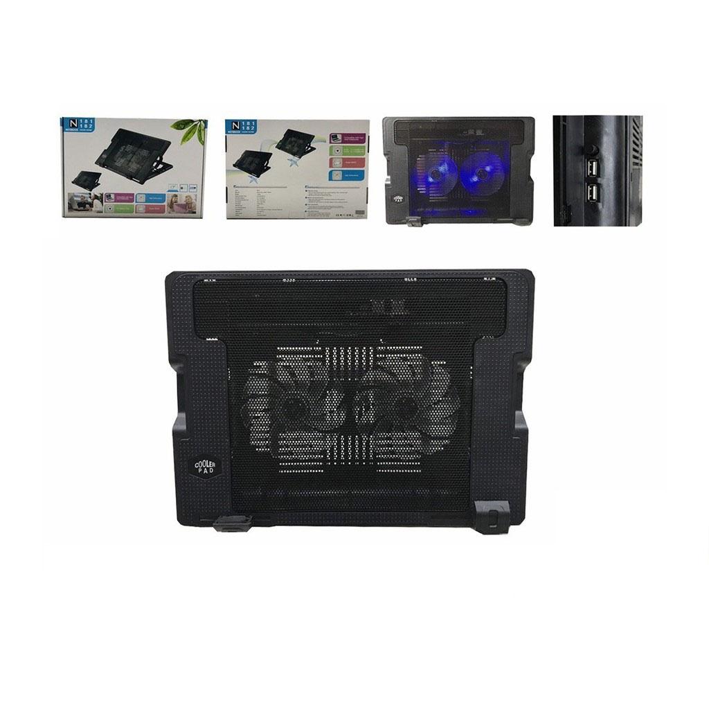 Đế tản nhiệt laptop 1- 2 fan có led COOLING PAD N182,N339