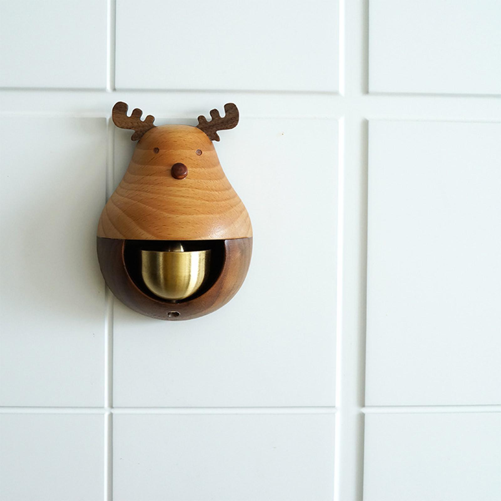 Shopkeepers Bell Deer Fridge Hanging Bell Office Ornaments Door Business
