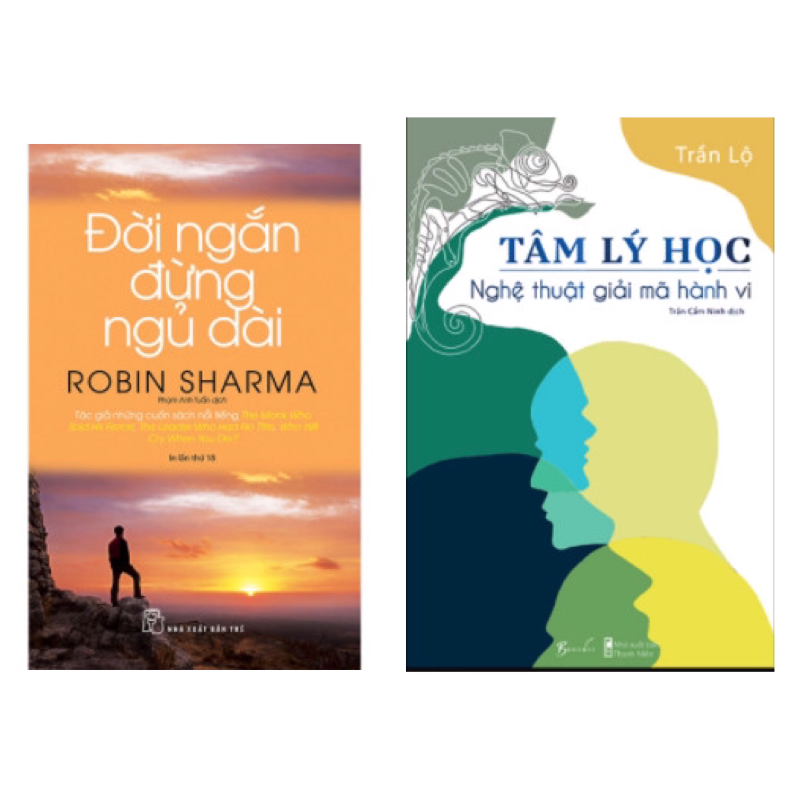 Combo 2 cuốn sách : Tâm Lý Học - Nghệ Thuật Giải Mã Hành Vi + Đời Ngắn Đừng Ngủ Dài