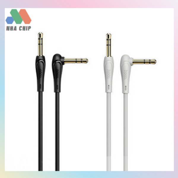 Cáp kết nối Audio 3.5mm AUX Hoco UPA14 chất lượng cao -2M ( Màu ngẫu nhiên)- Hàng chính hãng