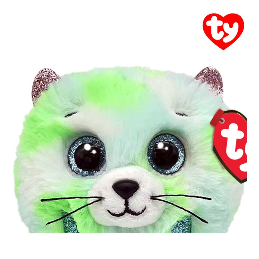 Đồ chơi thú bông bóng tròn - mèo con Evie TY