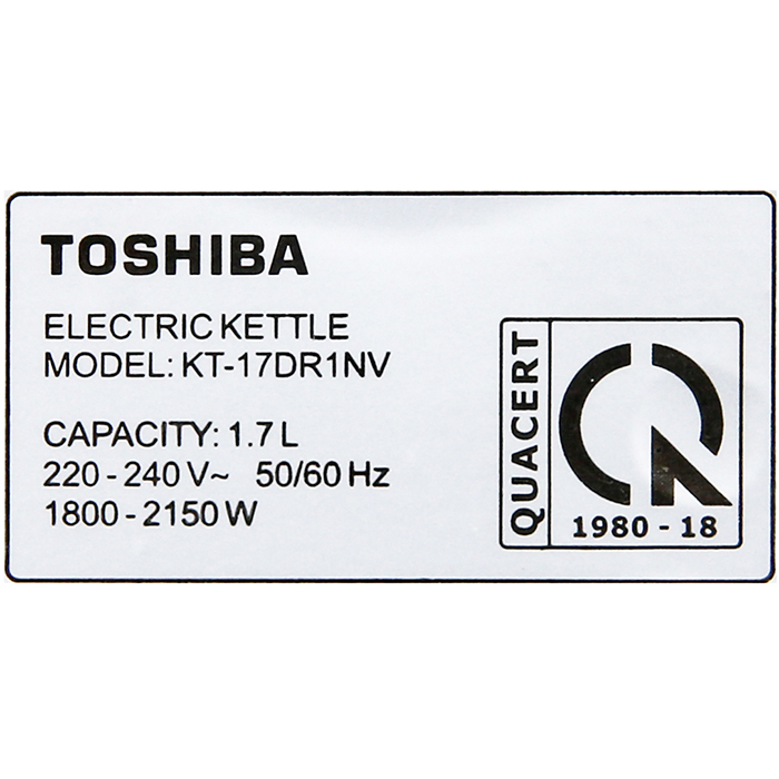 BÌNH ĐUN SIÊU TỐC TOSHIBA KT-17DR1NV - Hàng chính hãng