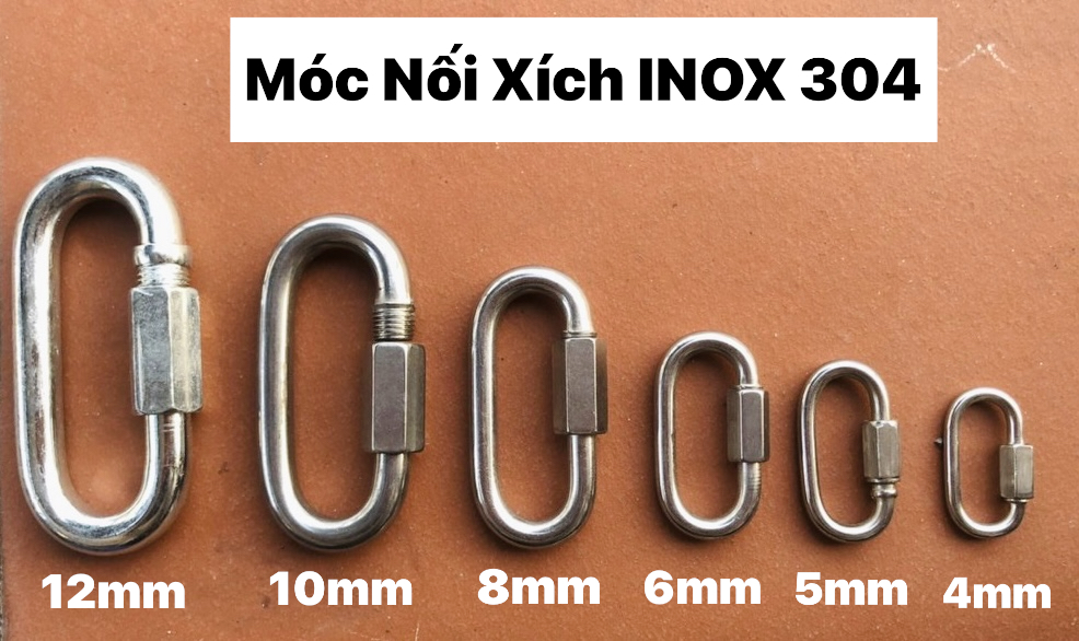 Móc Nối Xích INOX 304