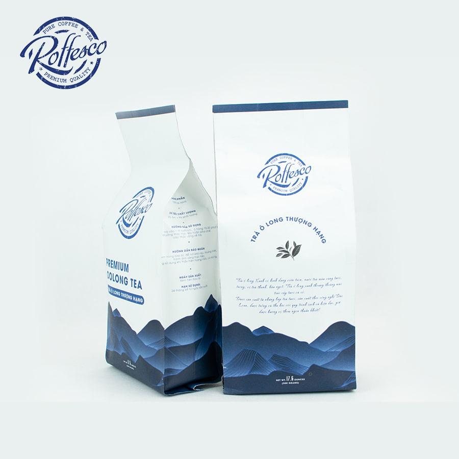 Combo 2 Trà Ô Long ROFFESCO PREMIUM OOLONG TEA 100% Búp Trà Tươi Túi 500g