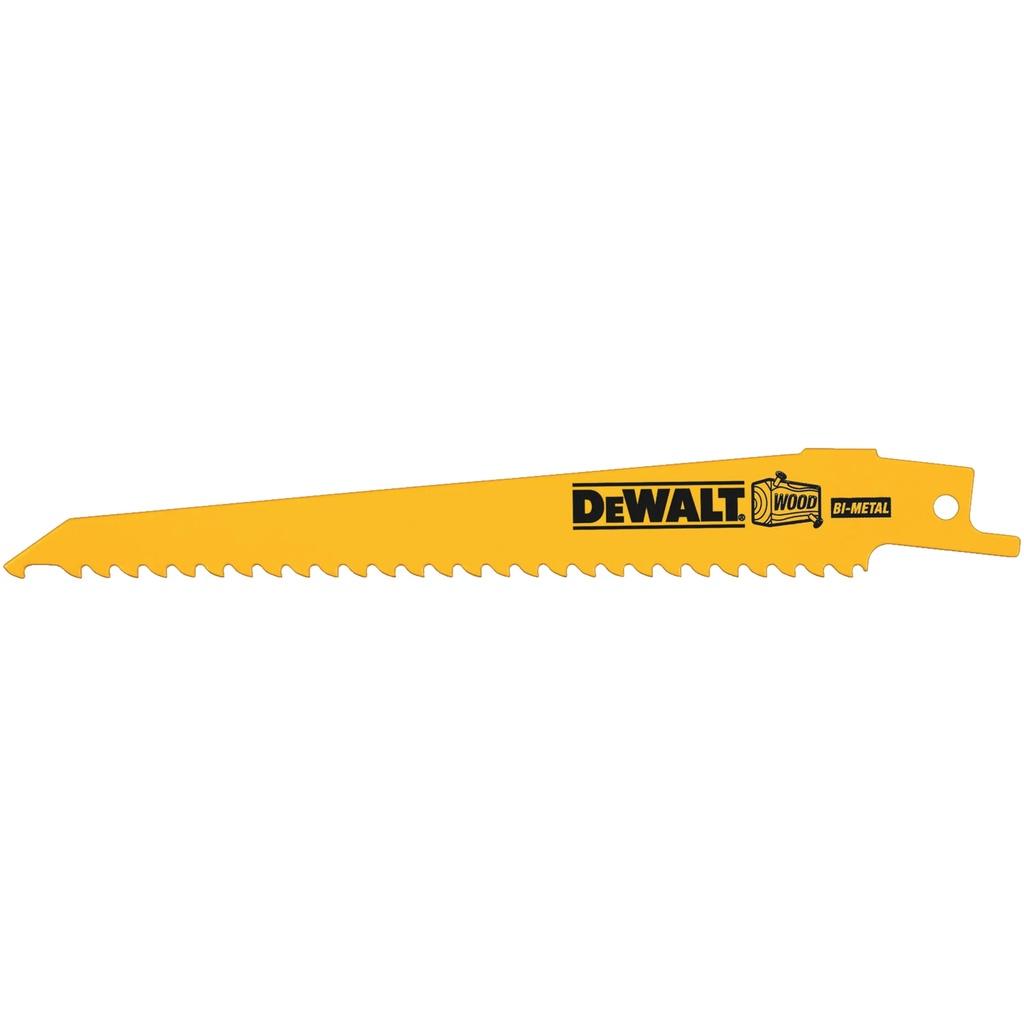 1 lưỡi cưa kiếm cắt gỗ có đinh Dewalt 152 mm 305mm ( 6&quot; - 12&quot; ) Dewalt DW4849 DW4802 MADE IN USA - CHÍNH HÃNG