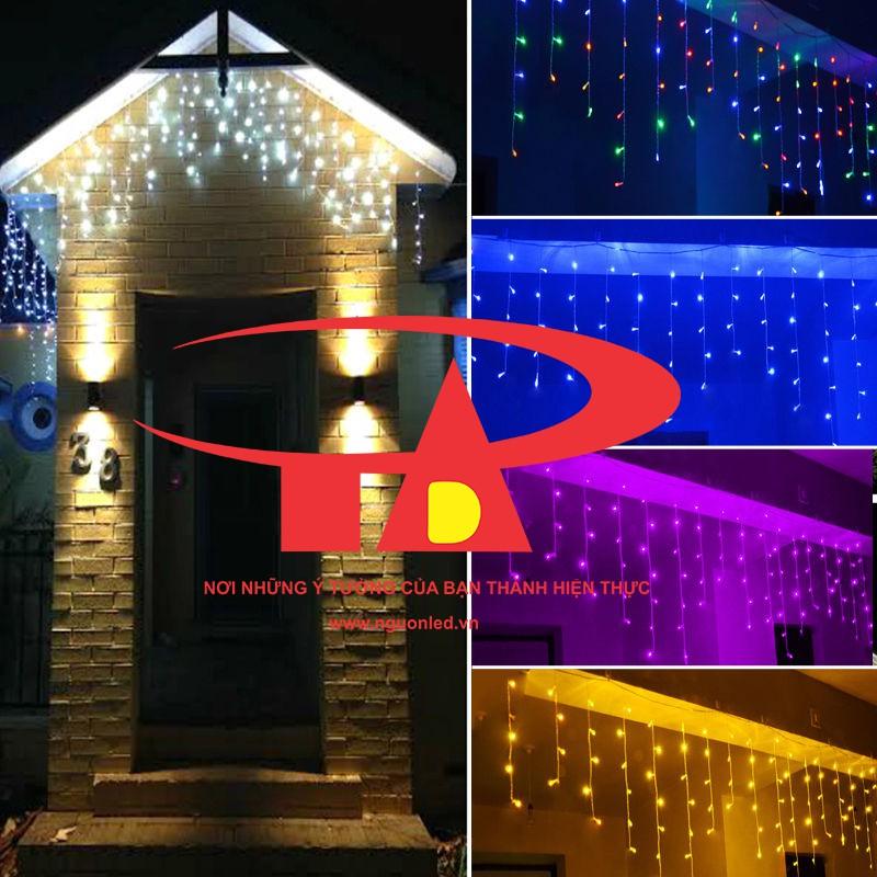 Combo 10 Dây Đèn Led Chớp 7M Màu Vàng Trang Trí Noel