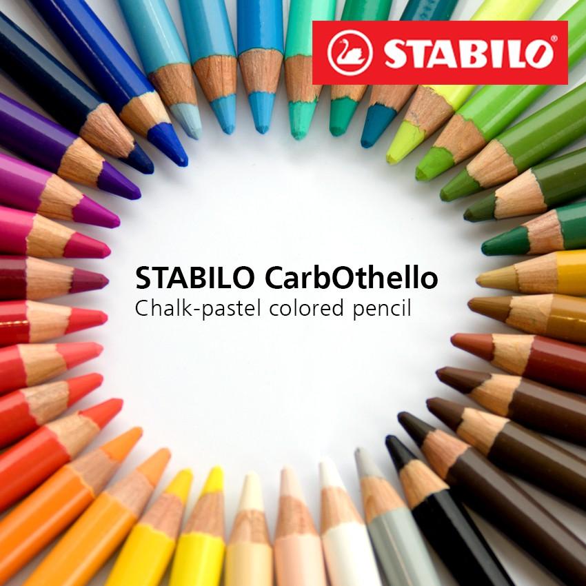 Bút chì màu đa năng Stabilo CarbOthello hộp 12 màu (CLC1412M)
