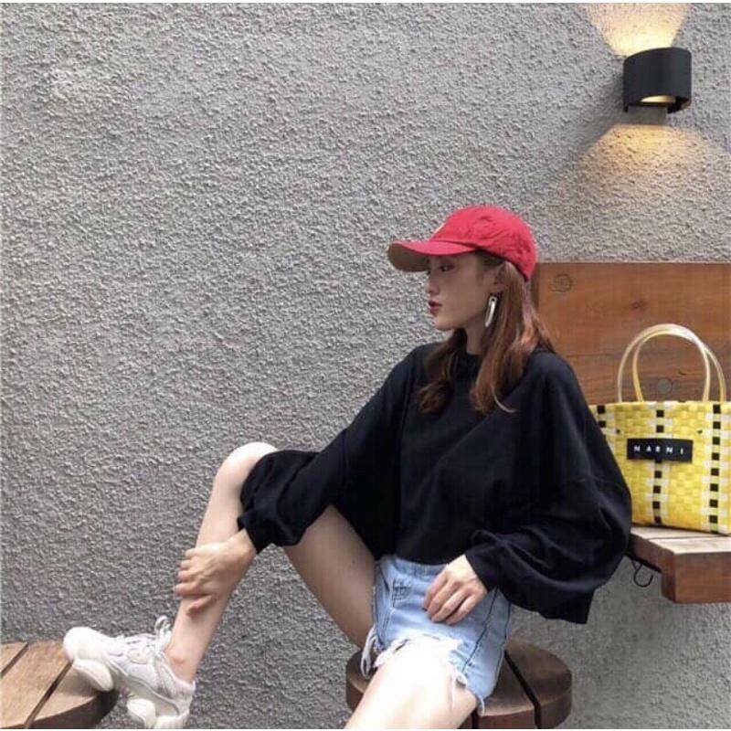 ÁO CROPTOP TAY PHỒNG DÀI CÁ TÍNH