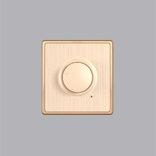 MẶT DIMMER ĐIỀU CHỈNH TỐC ĐỘ QUẠT 250W VUÔNG S70 MPE