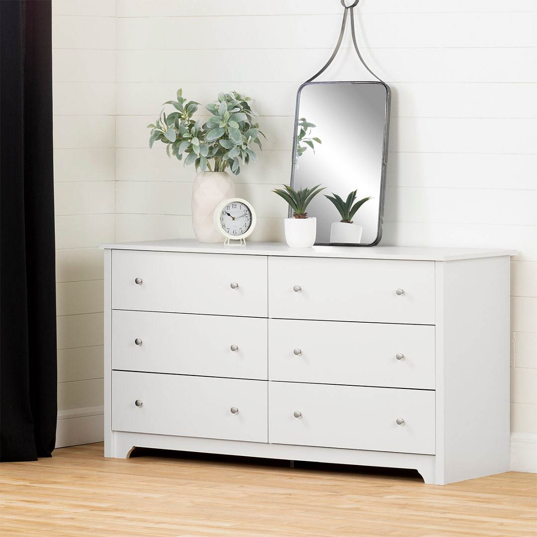 Tủ phòng ngủ gỗ hiện đại SMLIFE Savoy  | Gỗ MDF dày 17mm chống ẩm | D150xR48xC80cm