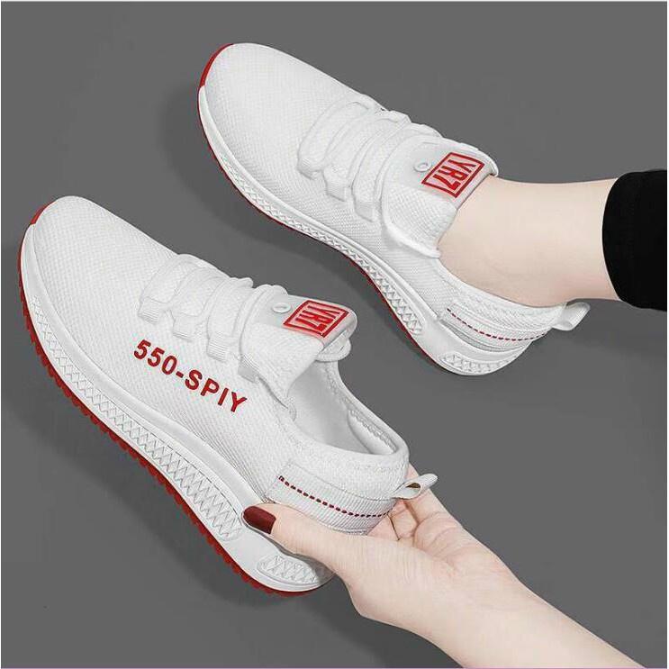 (Xả Kho) Giày nữ sneaker 550 SPIY thoáng khí có 2 màu