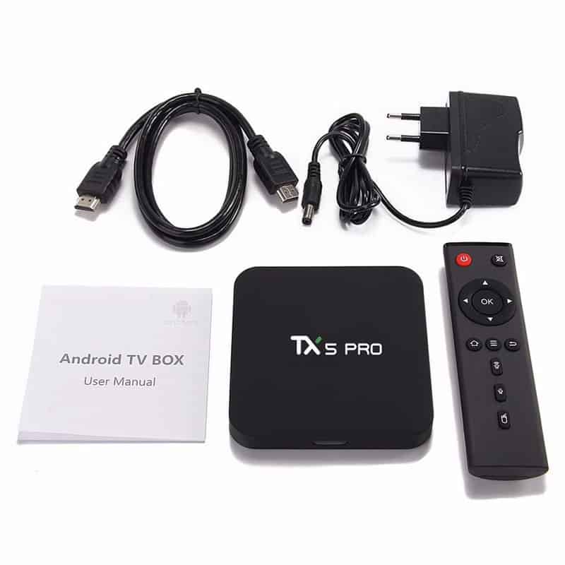 TV Box Android TANIX TV TX5 PRO 4K - HÀNG NHẬP NHẨU