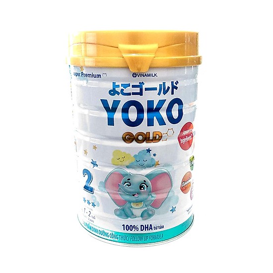 Sữa Bột Vinamilk Gold Yoko 2 350g ̣̣Dành Cho Bé Từ 1-2 Tuổi