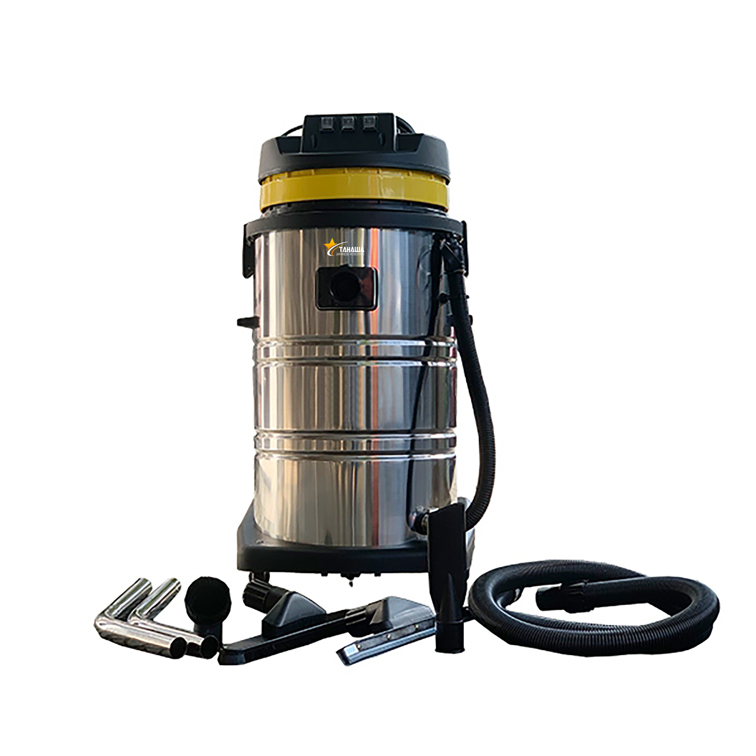 Máy hút bụi công nghiệp cao cấp hàng nhập khẩu chính hãng Tahawa Nhật Bản TH-803 - Lực hút cực sạch, hút cả khô và ướt dành cho các cơ sở kinh doanh dịch vụ nhà hàng, khách sạn