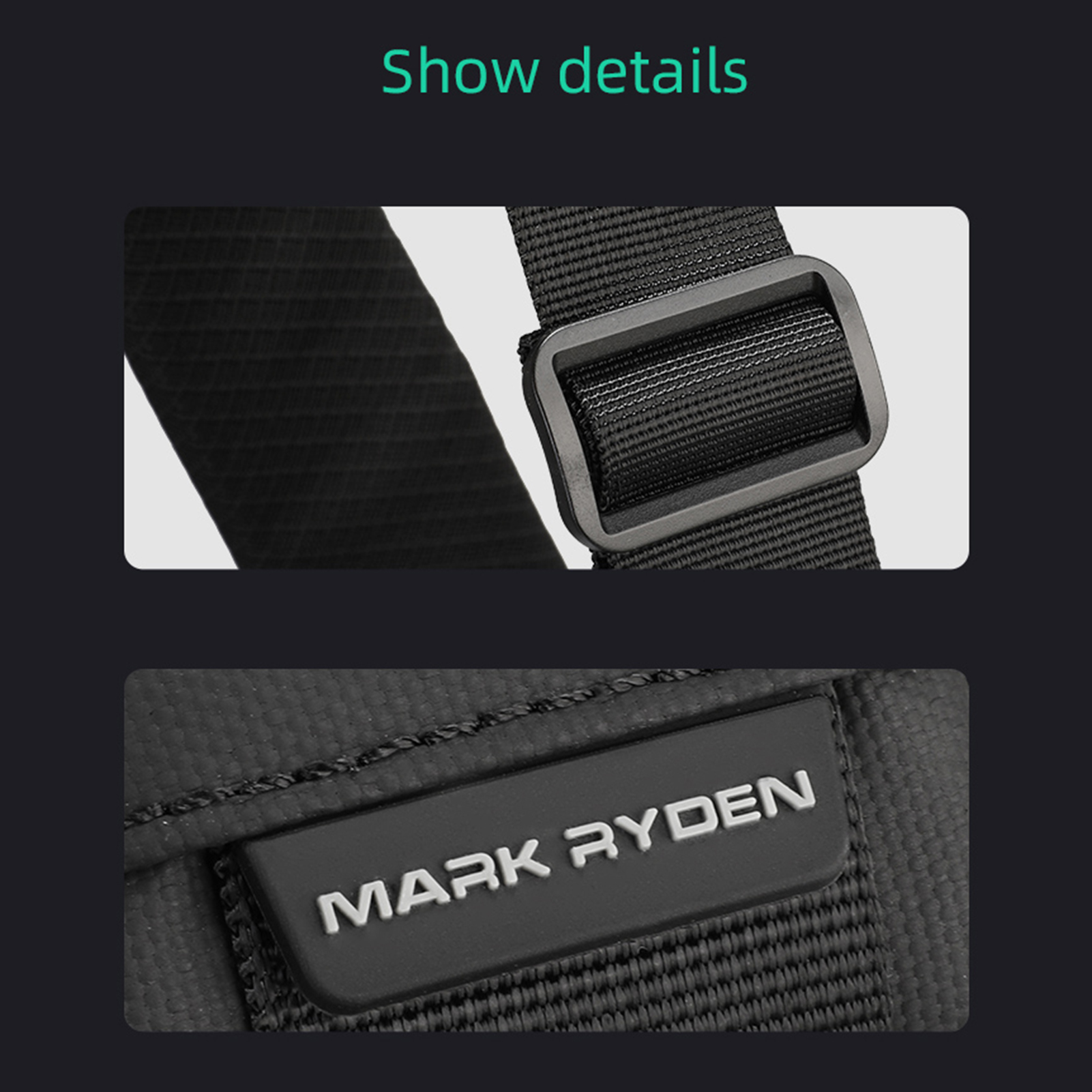 Túi đeo ngực thời trang dành cho người đàn ông Mark Ryden