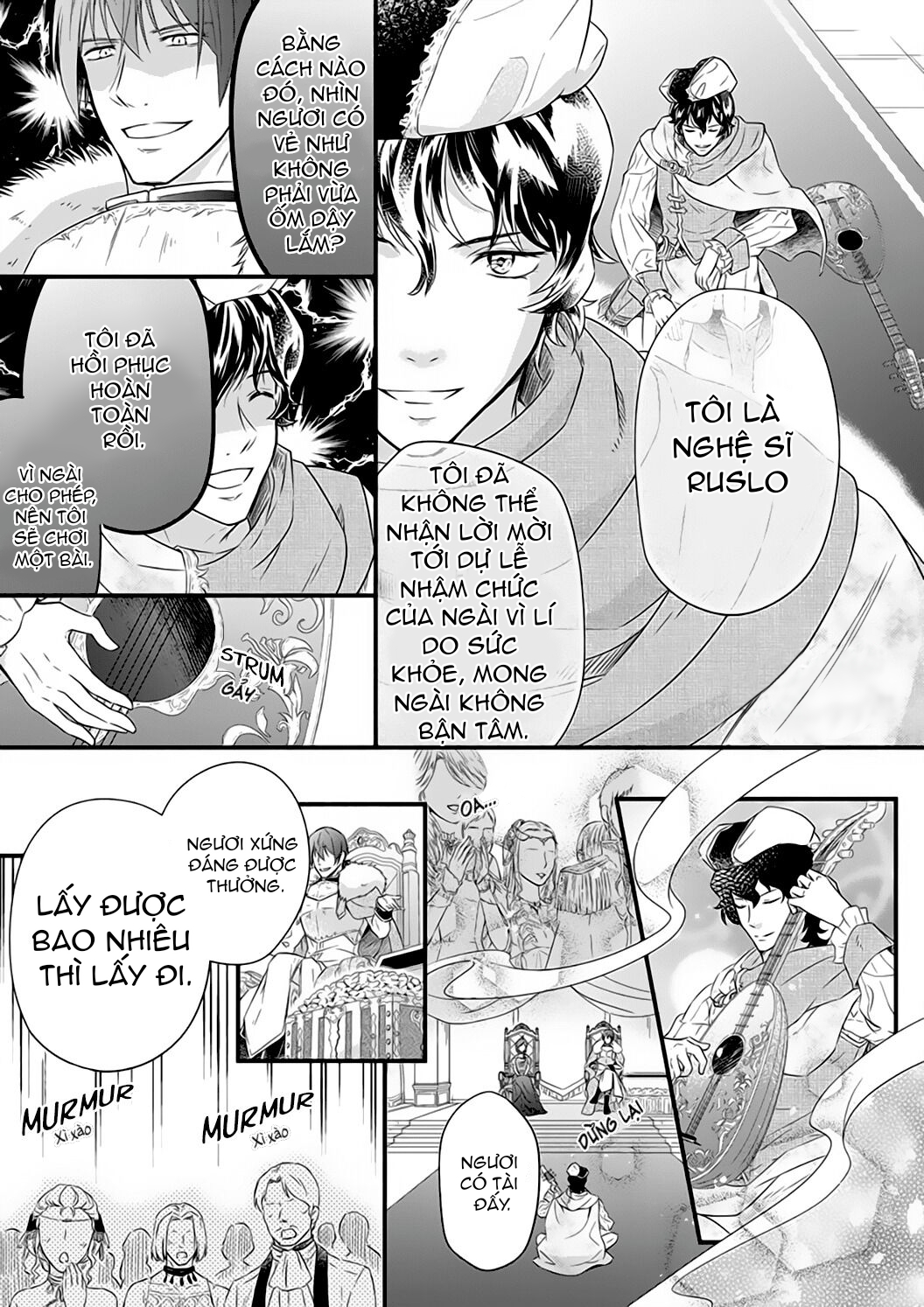 công chúa bị nguyền rủa được giam giữ bởi kỵ sĩ tàn bạo - khắc lên dấu ấn của tình yêu vĩnh cửu chapter 4 18