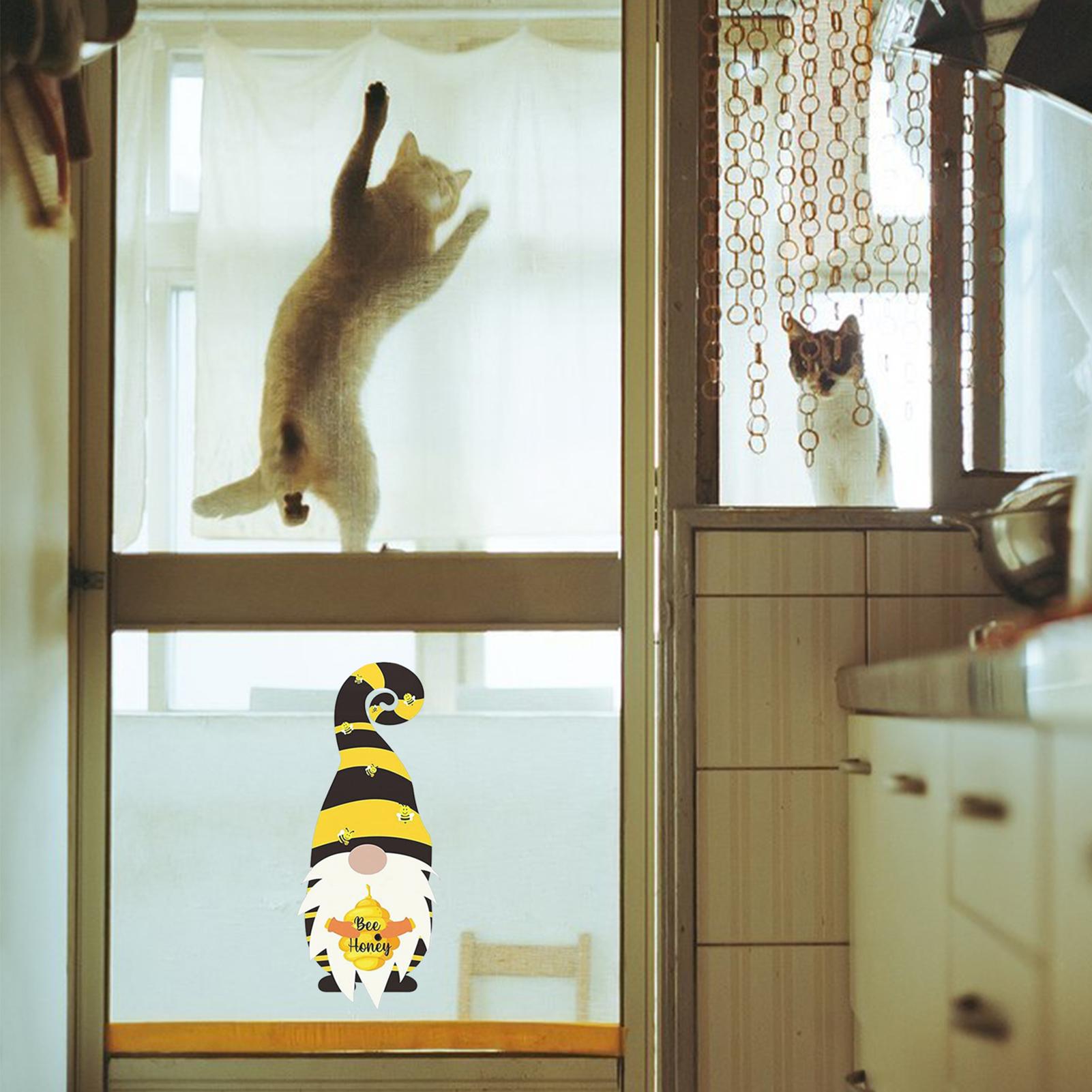 Miếng Dán Trang Trí Cửa Sổ Hình Thần Lùn