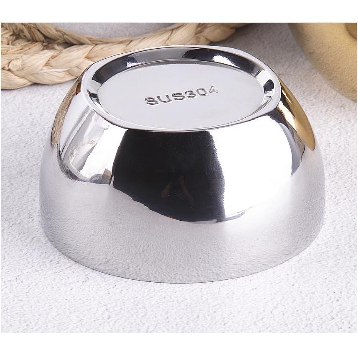 Chén inox 304 cách nhiệt 2 lớp Hàn Quốc an toàn có cả vàng titan sáng bóng tiêu chuẩn 5 sao Hcm