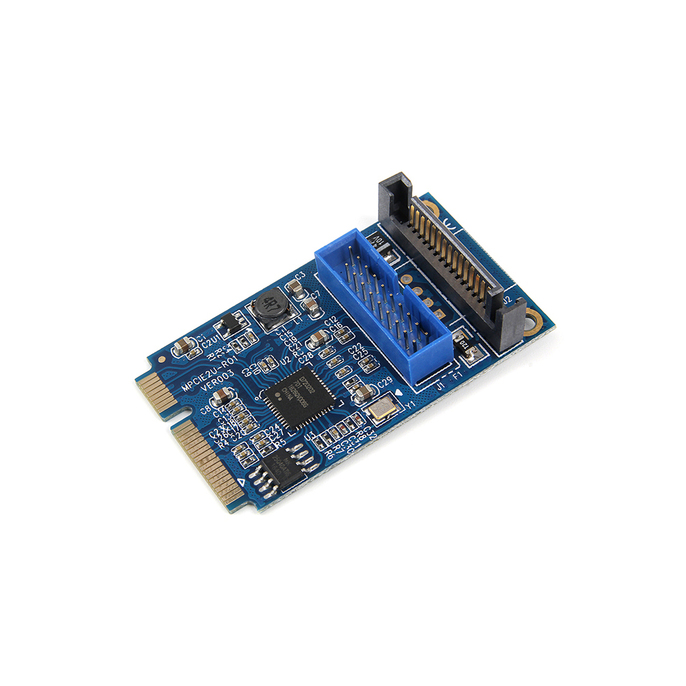 Thẻ Chuyển Đổi Mini PCI-E Sang USB3.0 20 Pin / 19 Pin