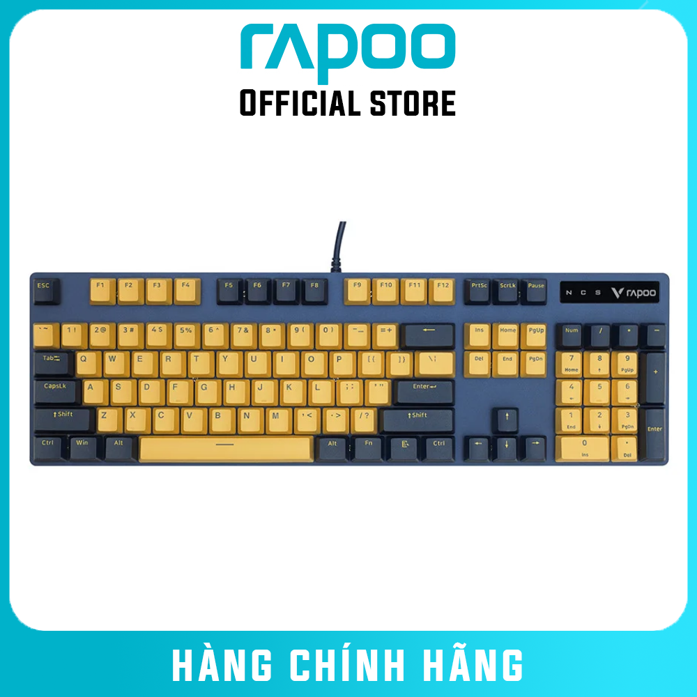 Bàn Phím Cơ Gaming Rapoo V500Pro - Hàng Chính Hãng