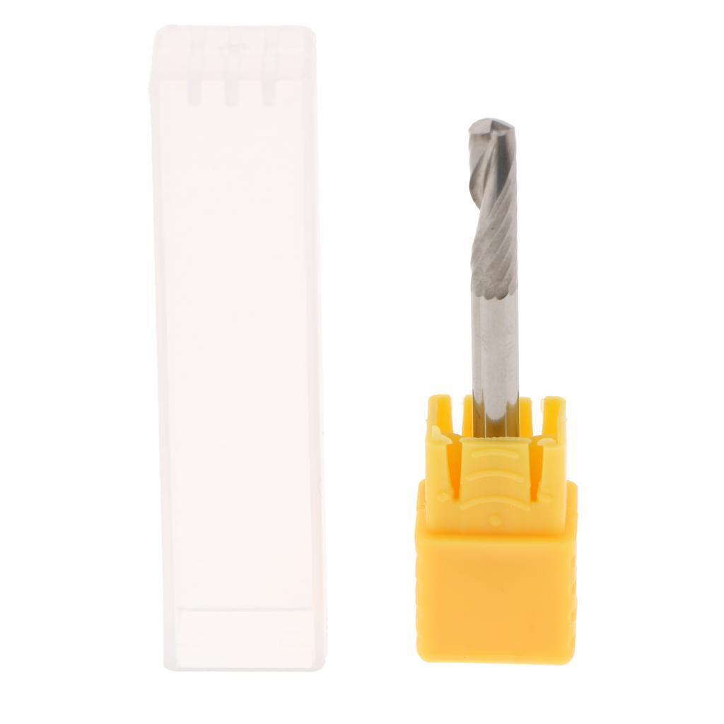 Carbide End Mill Set For Aluminum 4mm Cutting Handle CNC Milling Cutter