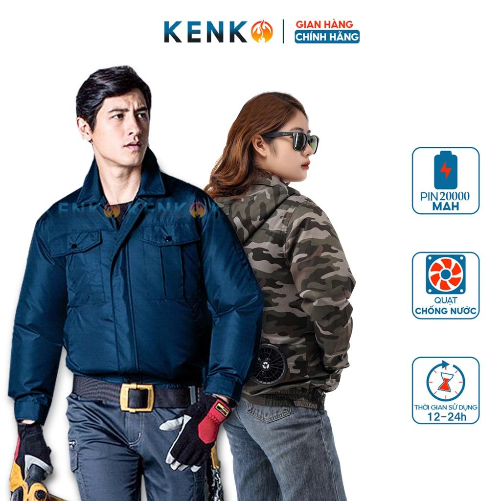 Áo điều hòa KENKO K03 pin 20000mah kèm đá khô bảo hành 12 tháng