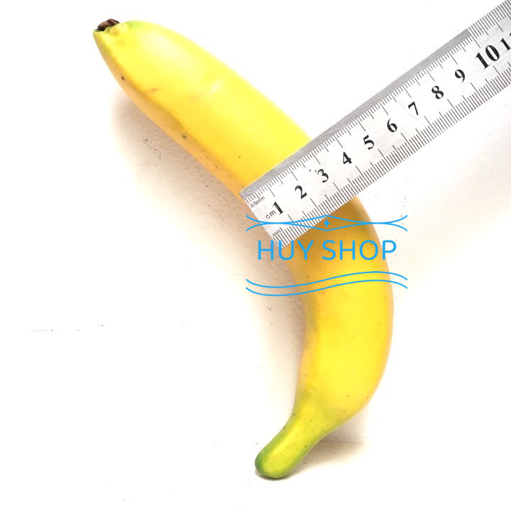 1 Trái Chuối Già nhân tạo trang trí nhà cửa - Trái Cây giả