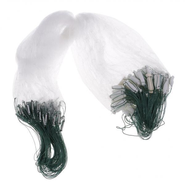 2X Finished Fishing Gill Net with Small Mesh Gill All Size Hole Size 2x2cm