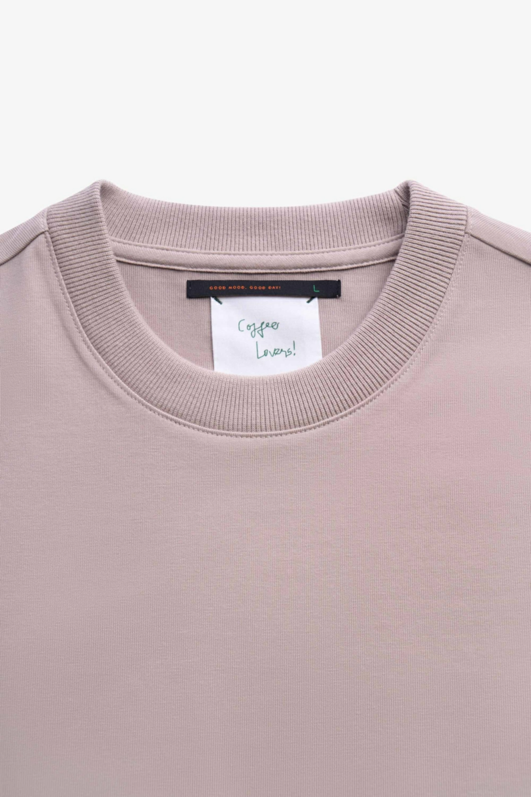 Áo Thun Nam ROUTINE Coffee Lovers Trơn Form Fitted - 10S24TSS009 | LASTORE MENSWEAR