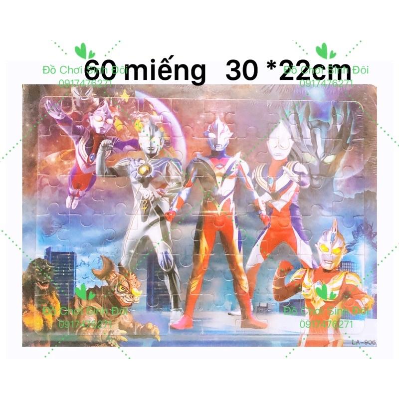 Đồ chơi ráp hình gỗ 60 miếng