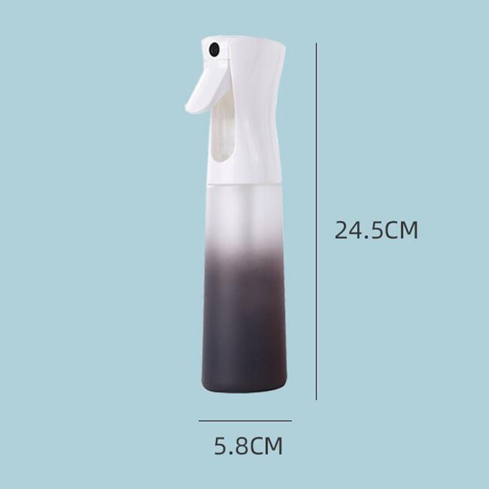 Hair Spray Bottle, Continuous Water Mister Spray Bottle Empty, Aerosol Fine Mist Curly Hair Spray Bottle for Hairstyling, Plants, 10oz 300ml