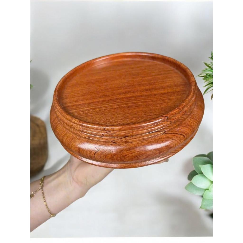 Đế kê bát hương, Đôn tròn gỗ hương liền khối RỒNG VIỆT, Chân đế gỗ hương liền khối đủ kích thước