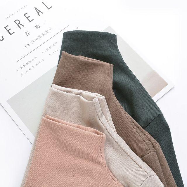 [SIZE S-XL Áo giữ nhiệt cổ 3cm