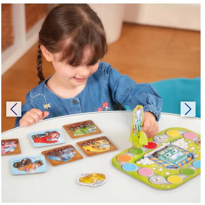 Trò chơi trí tuệ Mucky Trucks - Orchard Toys giúp trẻ nhận biết màu sắc và khả năng ghi nhớ