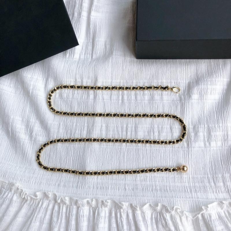 Thương Hiệu Cao Cấp Thiết Kế Vàng Eo Dây Chuyền Dây Đai Dài Cho Nữ Quần Jean Mancuernas Ajustables Pasek Damski Thẩm Mỹ Phụ Kiện