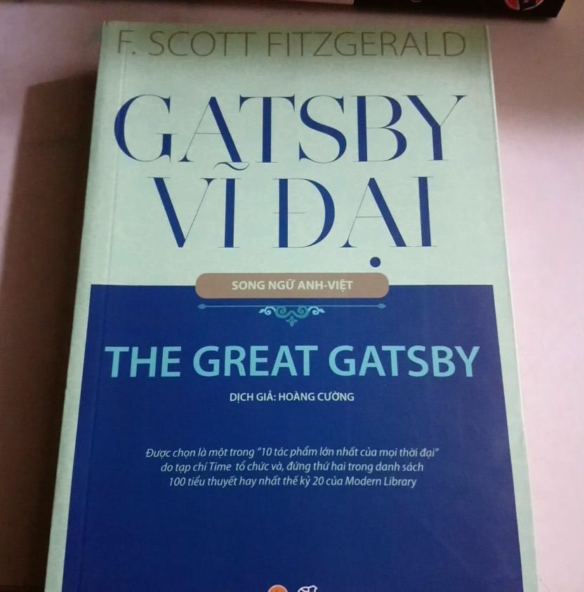 Gatsby Vĩ Đại ( Song Ngữ Anh - Việt tái bản năm 2023 )