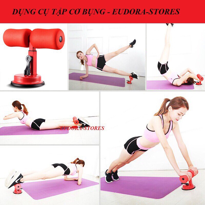 Dụng Cụ Tập Thể Dục Đa Năng Chữ T Tại Nhà Thiết Kế Nhỏ Gọn Có Đế Hút Chân Không
