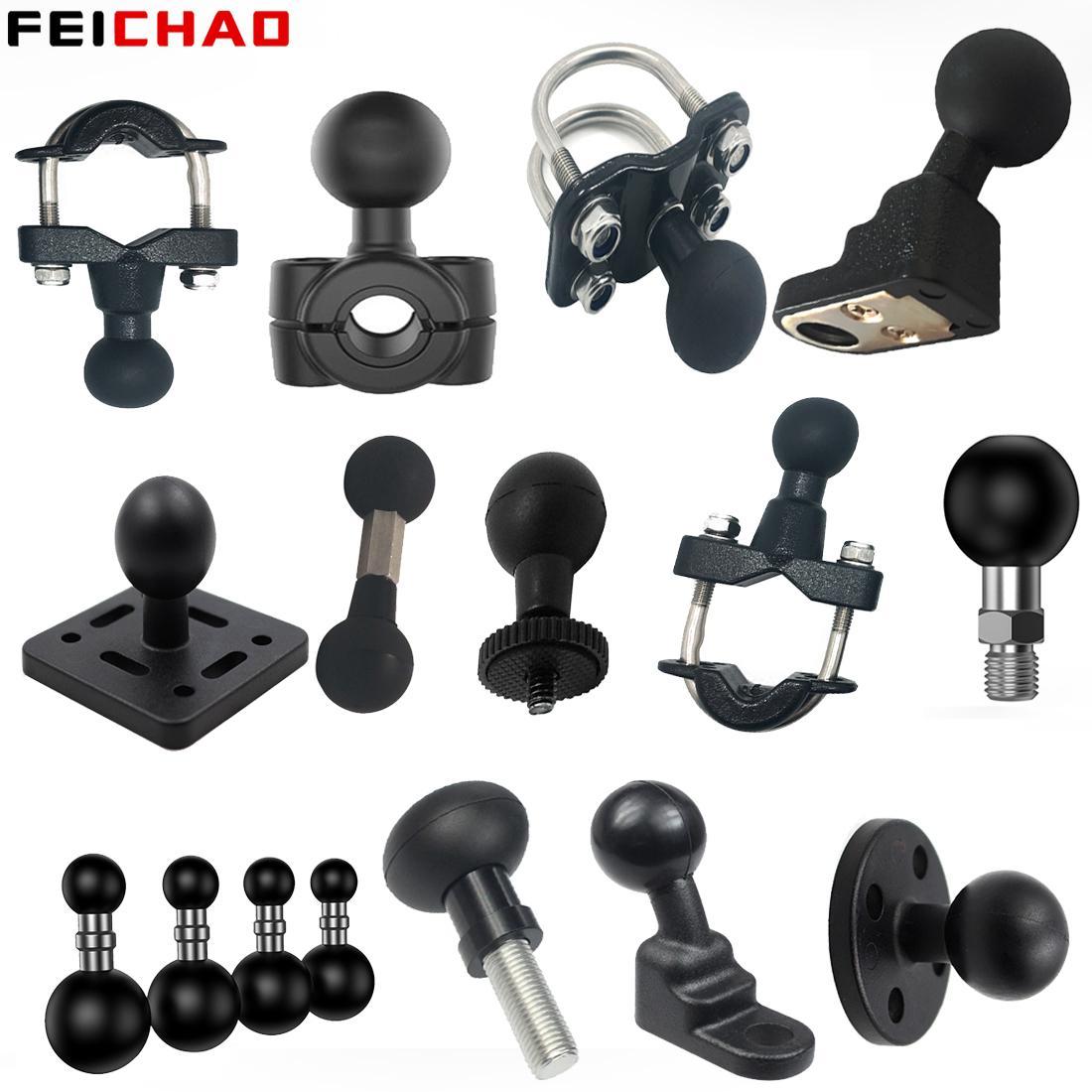 1 "Bộ điều hợp đầu bóng M6 M8 M10 1/4" Vít ren cho Ram Mount Motorcycle Tay cầm cơ sở U Bolt Bike Action Action