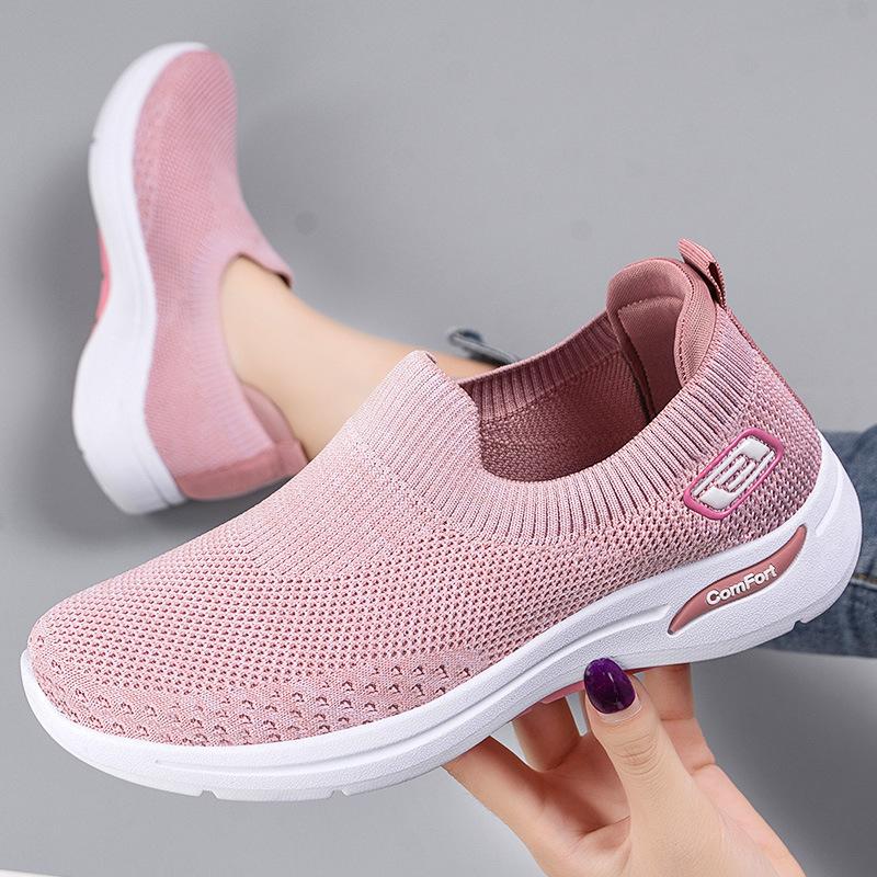 Giày phụ nữ Bastable Flats Giày phẳng đàn hồi cho giày thể thao phụ nữ Zapatos Mujer Mùa xuân mùa hè Giày thể thao hạng nhẹ Color: 8 Shoe Size: 36