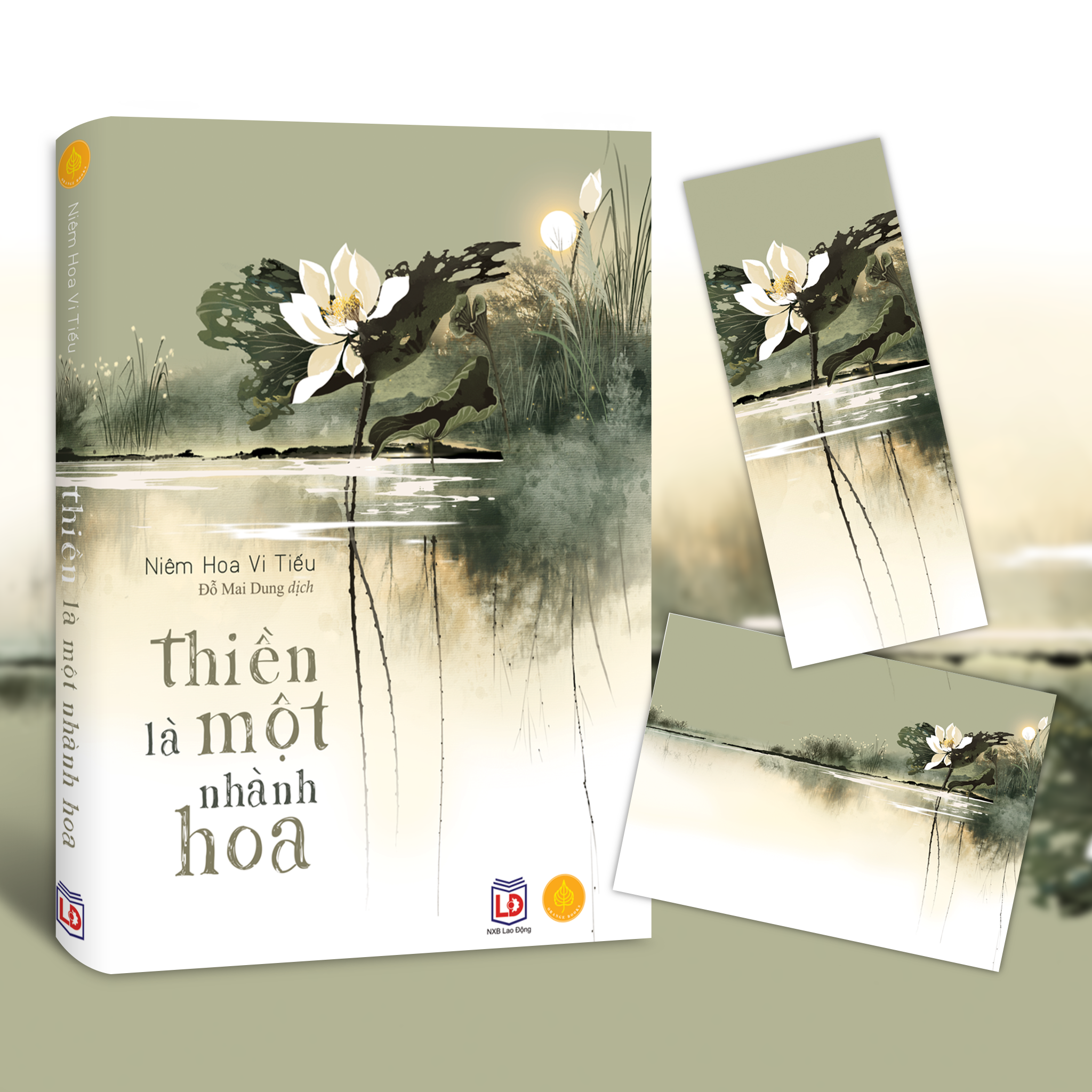 Bộ Sách : Một Tách Trà Thiền - Á Châu Books, Bìa Mềm, In Màu
