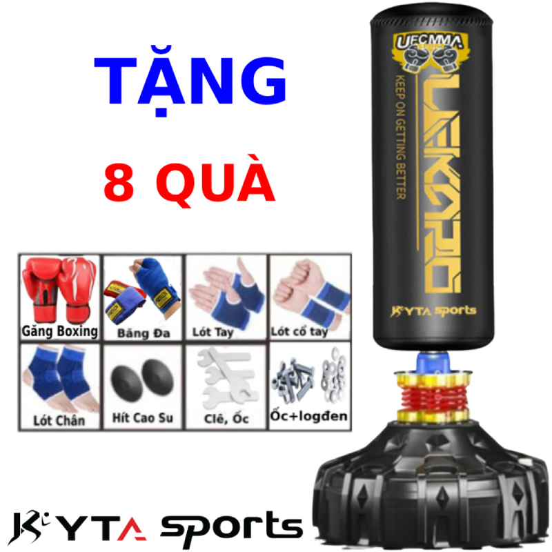 Trụ đấm bốc boxing Kyta Sport chính hãng 172cm - Bao cát đấm boxing bốc dành cho người lớn trẻ em - Trụ đấm boxing tập võ tại nhà