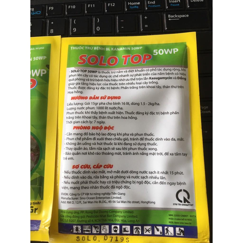 Đặt trị phấn trắng thán thư trên hoa hồng SOLO TOP