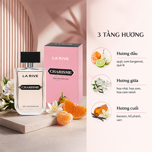 Nước hoa La Rive Charisme EDP (90ml) - Hàng chính hãng