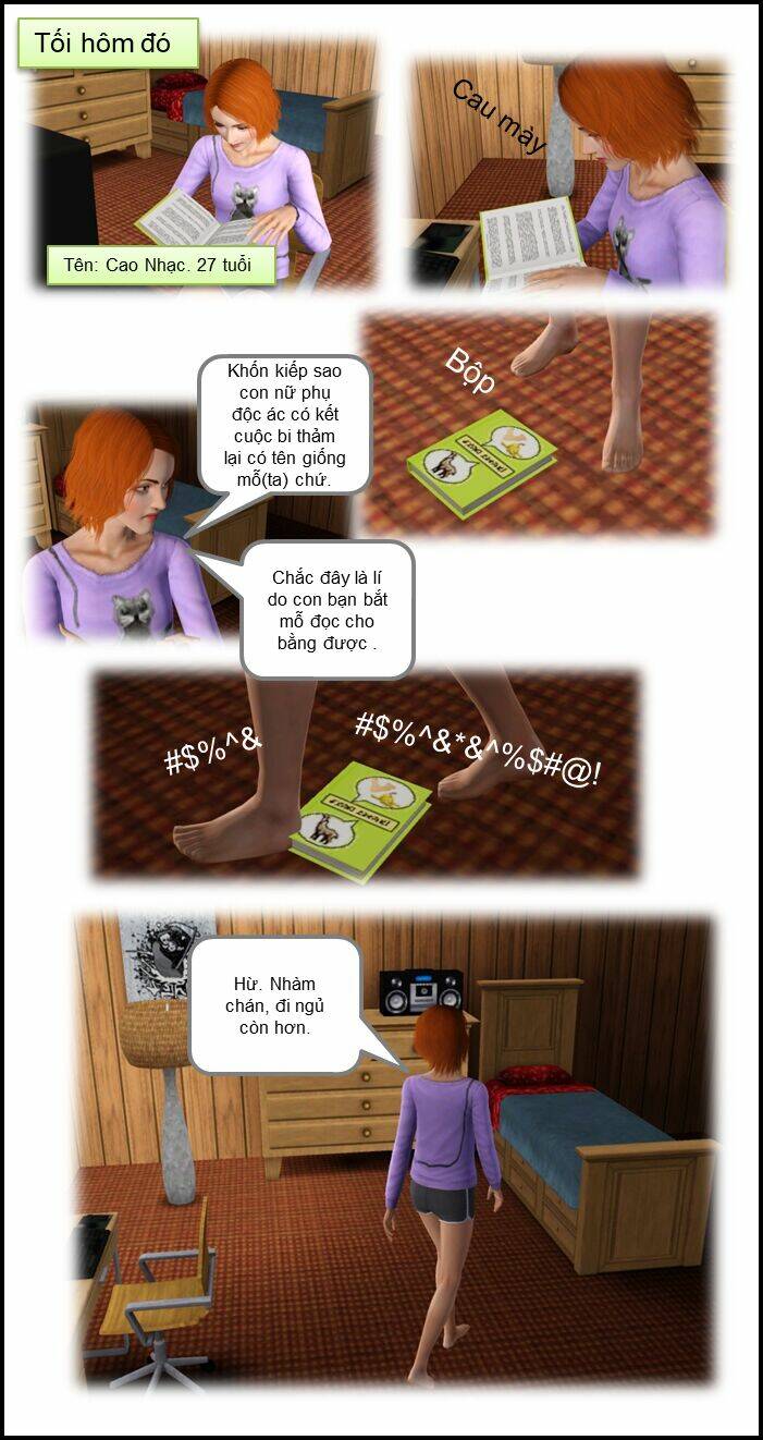 xuyên qua sách làm nữ phụ bi thảm-truyện sims chapter 1 2