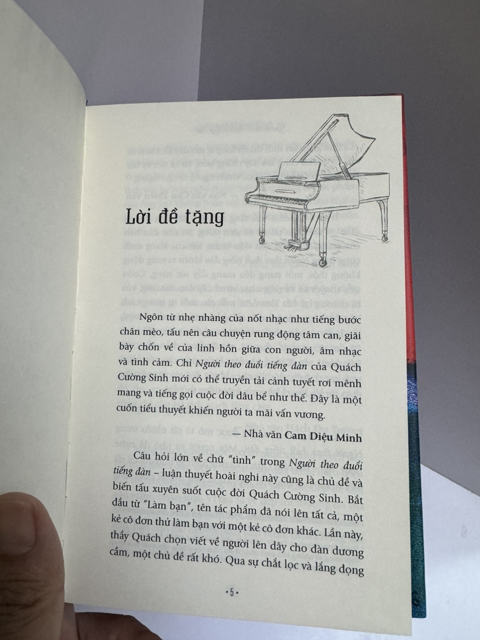 NGƯỜI THEO ĐUỔI TIẾNG ĐÀN – Quách Cường Sinh - Mộc Lâm dịch – NXB Văn học – Gieosbook