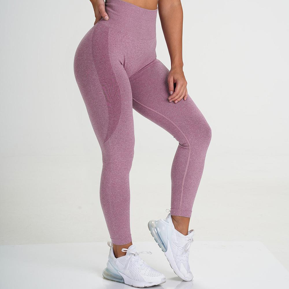 Liền Mạch Tập Yoga Quần Legging Tập Thể Hình Cao Cấp Thun Nữ Sóc Chống Quần Thể Thao Nữ Tập Gym Chạy Bộ Tập Luyện Quần