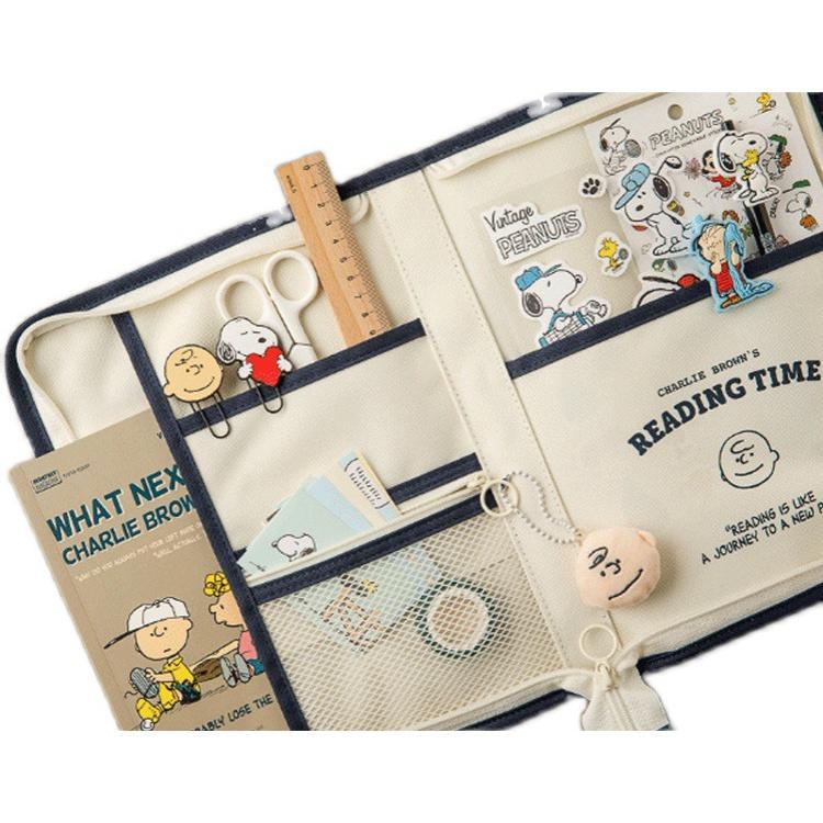 Túi Đựng Máy Tính Bảng ipad airpro11 11 13.9 Inch Hình Snoopy Đáng Yêu